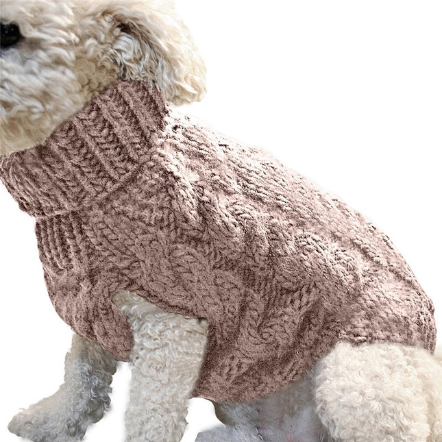 New Pet Sweater Dog Clothes Pet Supplier Winter Warm Clothing