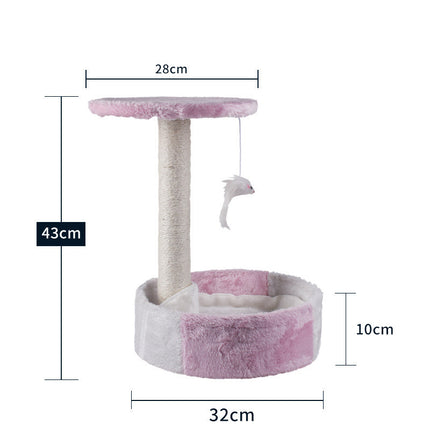 Cat Climbing Frame Litter Tree Integrated Grab