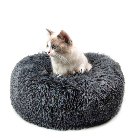 Dog Beds For Small Dogs Round Plush Cat Litter Kennel Pet Nest Mat Puppy Beds