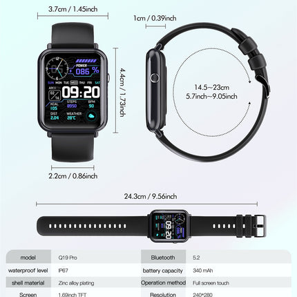 Smart waterproof watch