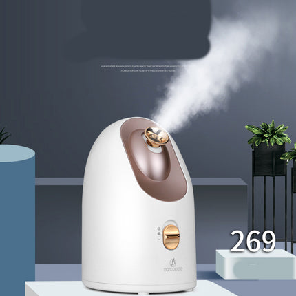 Hot and cold face steamer