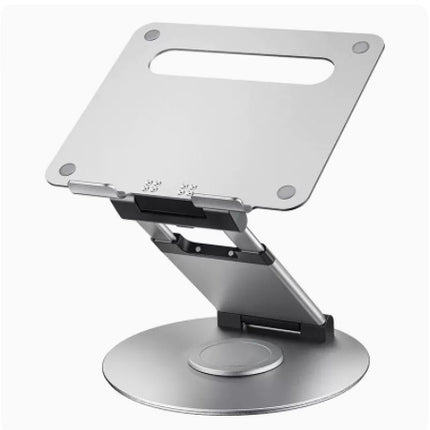 Notebook Bracket Laptop Bracket Aluminum Alloy Desktop Adjustable Base 360-degree Rotation