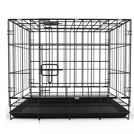 Dog Pet Cage Folding Encryption Bold