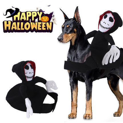 NEW Funny Pet Halloween Costume Halloween Pet Decoration Dress Up Pet Cosplay Costume Halloween Pet Clothes Spider Pumpkin Vest